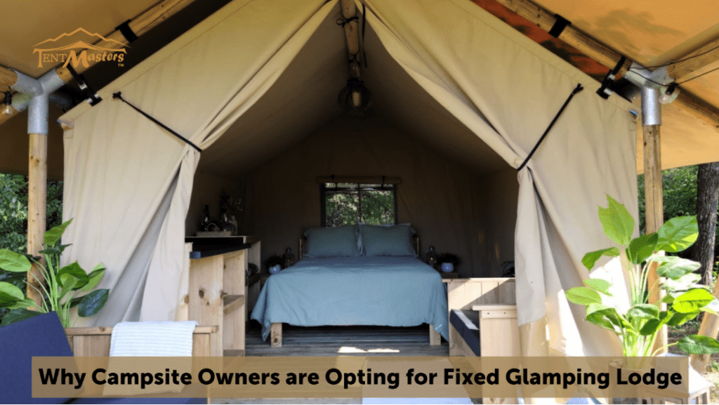 Campsite owners Glamping Lodge