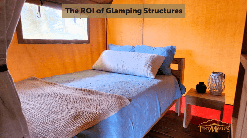 ROI of glamping structures