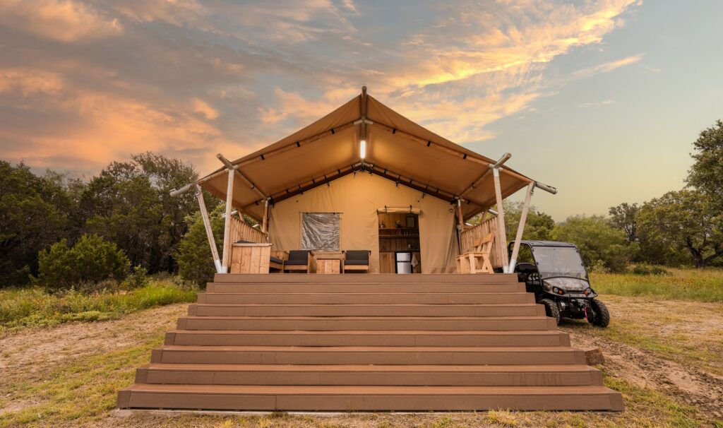 Hilla Ranch Tent Kitchen view 2