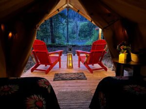 safari junior tent from Glacier Rock Wellness