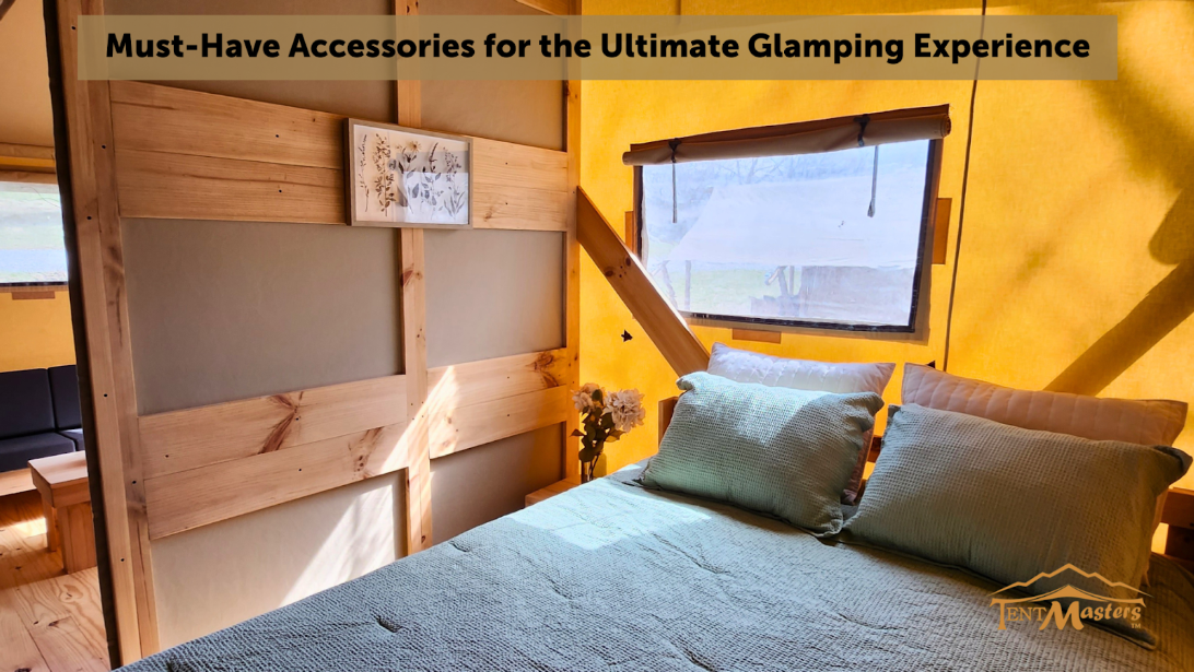 Must have accessories for glamping